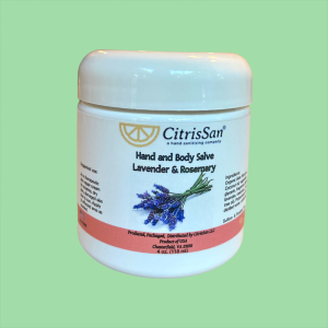 CitrisSan Rosemary Lavender hand and body salve