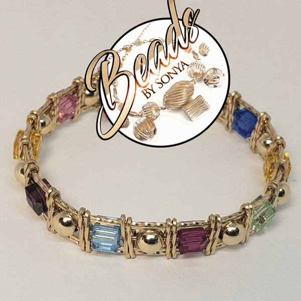 Colorful Wire Bangle