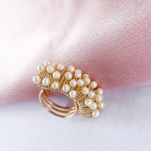 Pearl Crown Ring