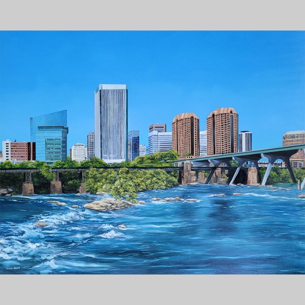 Richmond On A Clear Blue Day