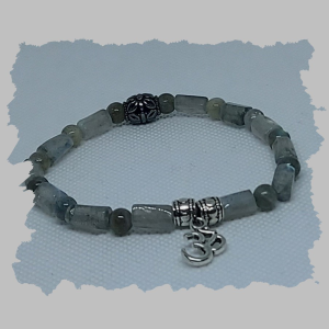 Om Labradorite Bracelet
