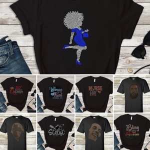 Visually Spoken Bling Apparel