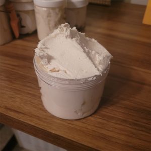 Whipped body butter
