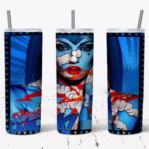 Wonder Woman Custom Tumbler